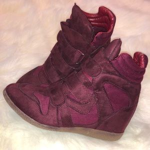 🎉SOLD🎉 Xhilaration High-Top Wedge Sneakers